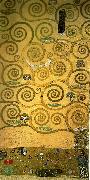 Gustav Klimt, kartong for frisen i stoclet- palatset